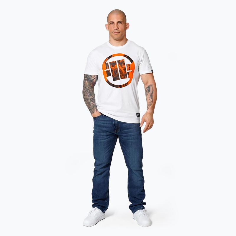 Koszulka męska Pitbull Orange Dog 24 white 2