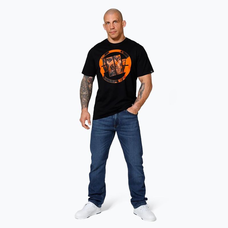 Koszulka męska Pitbull Orange Dog 24 black 2