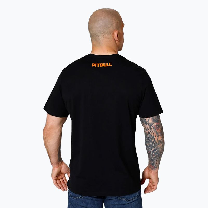 Koszulka męska Pitbull Orange Dog 24 black 3
