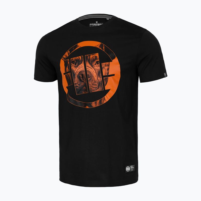 Koszulka męska Pitbull Orange Dog 24 black 4