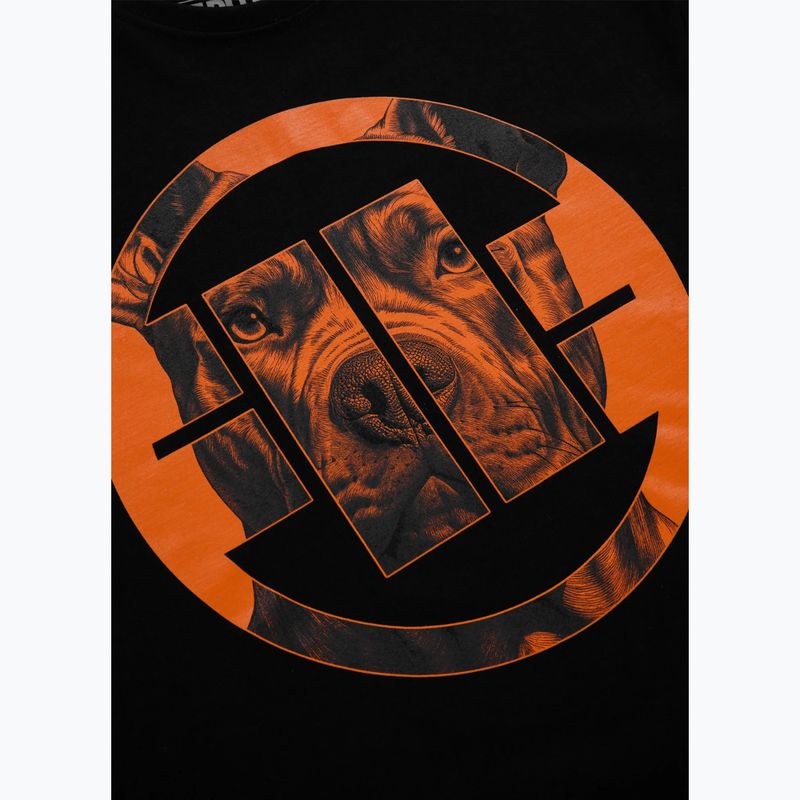 Koszulka męska Pitbull Orange Dog 24 black 6
