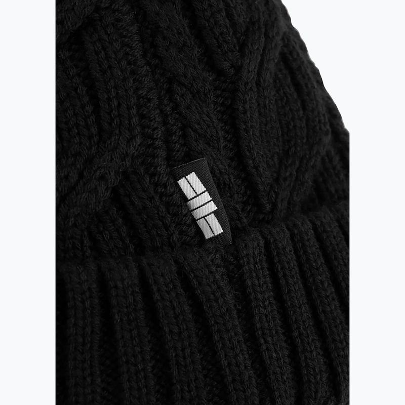 Czapka zimowa męska Pitbull Beanie Snow Crew black 3