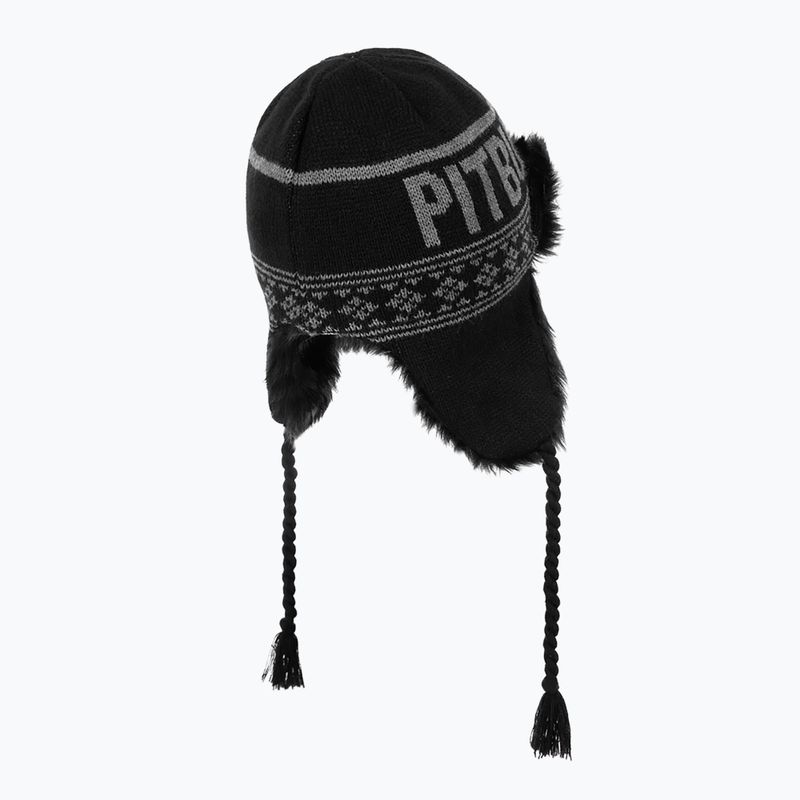 Czapka zimowa męska Pitbull Beanie Mission Bay black/dark grey 2