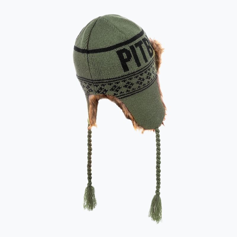 Czapka zimowa męska Pitbull Beanie Mission Bay olive 2