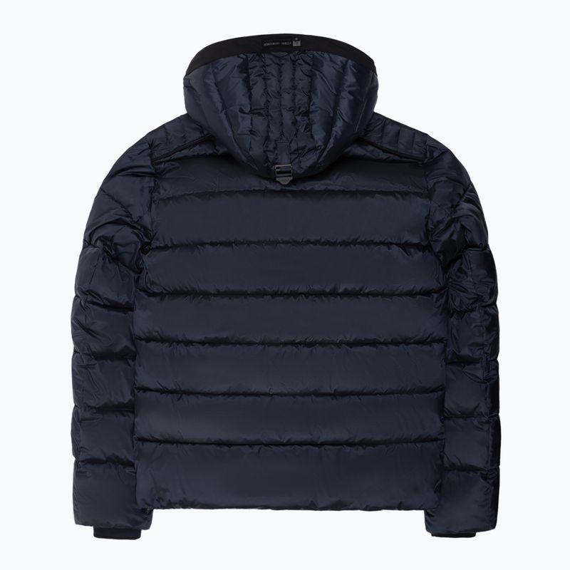 Kurtka zimowa męska Pitbull Barles Ribstop Padded Hooded dark navy 2