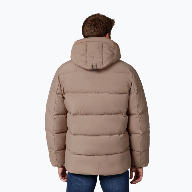 Kurtka zimowa męska Pitbull Duncan Quilted Hooded dark sand 3