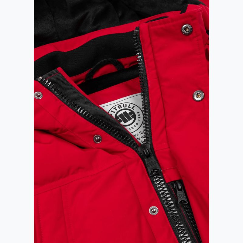 Kurtka męska Pitbull Forest Hooded Parka red 7
