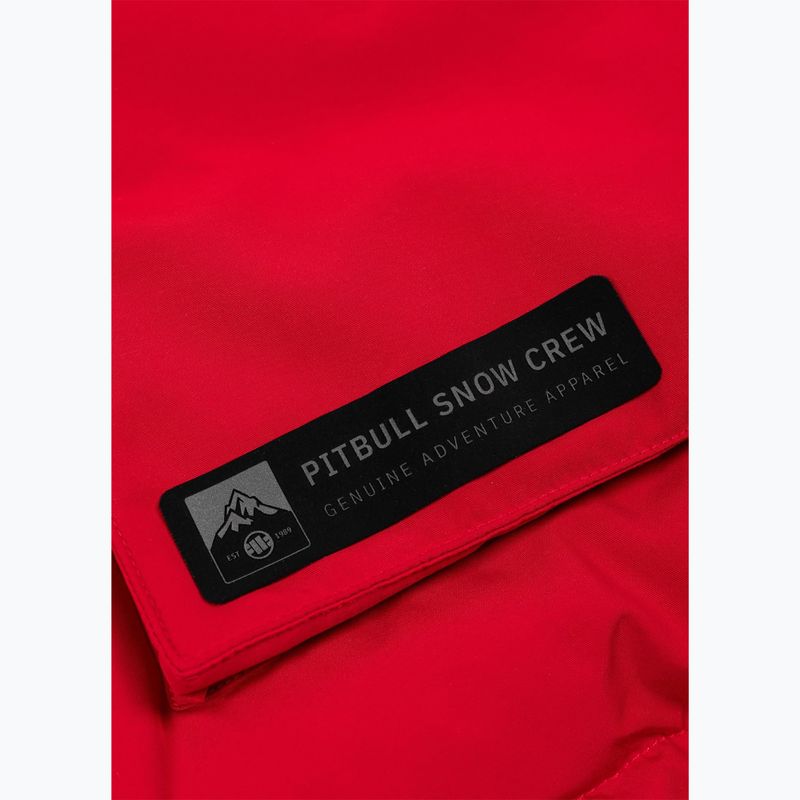 Kurtka męska Pitbull Forest Hooded Parka red 14