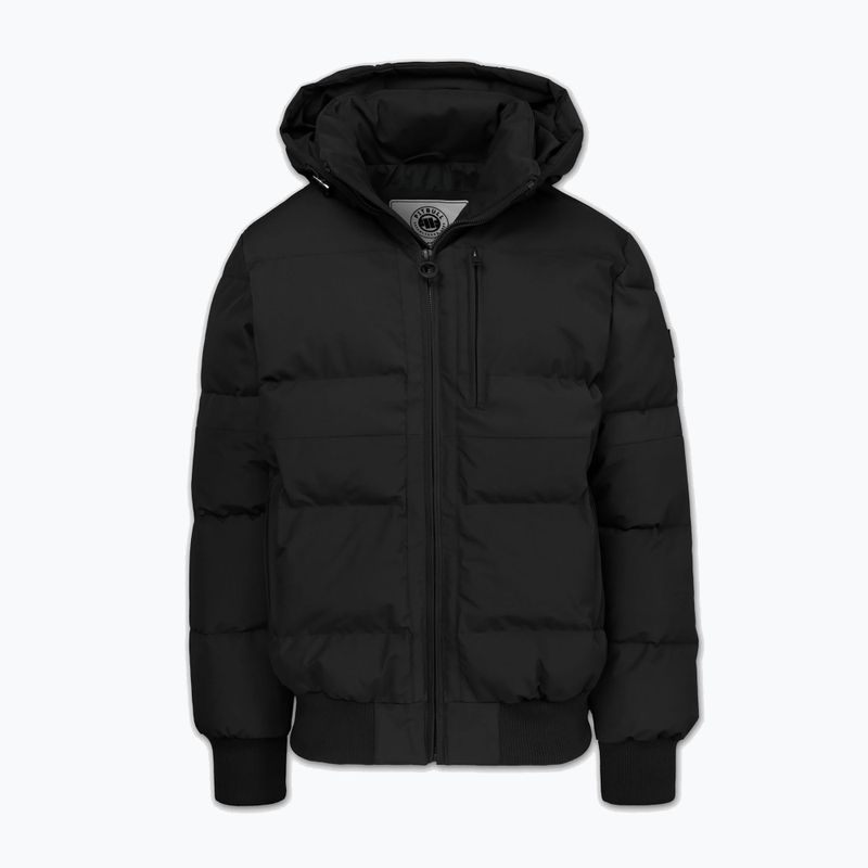 Kurtka zimowa męska Pitbull Patton Quilted Hooded black 5