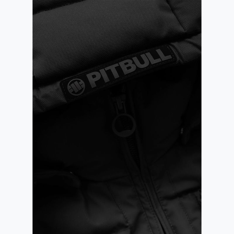 Kurtka zimowa męska Pitbull Patton Quilted Hooded black 10