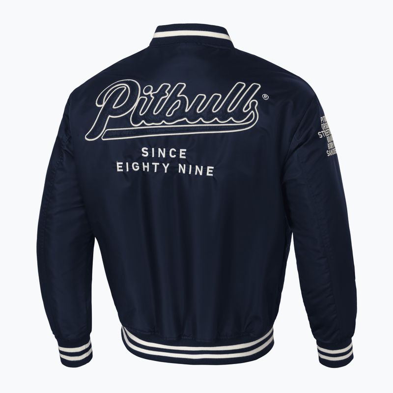 Kurtka męska Pitbull Seabridge Varsity dark navy 7