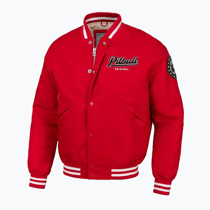 Kurtka męska Pitbull Seabridge Varsity red 6