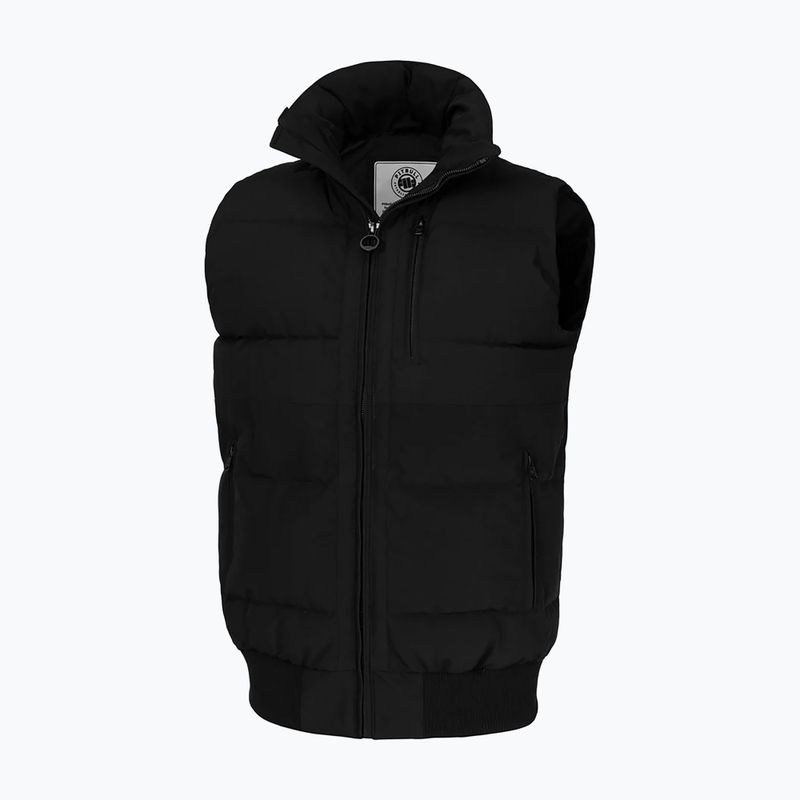 Bezrękawnik męski Pitbull Patton Quilted Hooded black 6