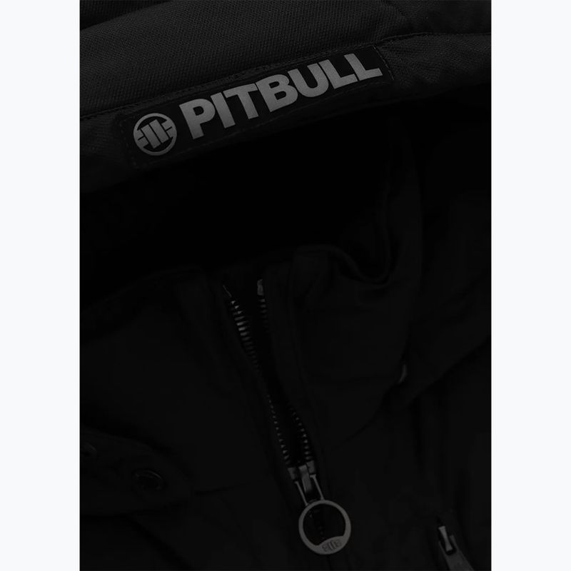 Bezrękawnik męski Pitbull Patton Quilted Hooded black 11