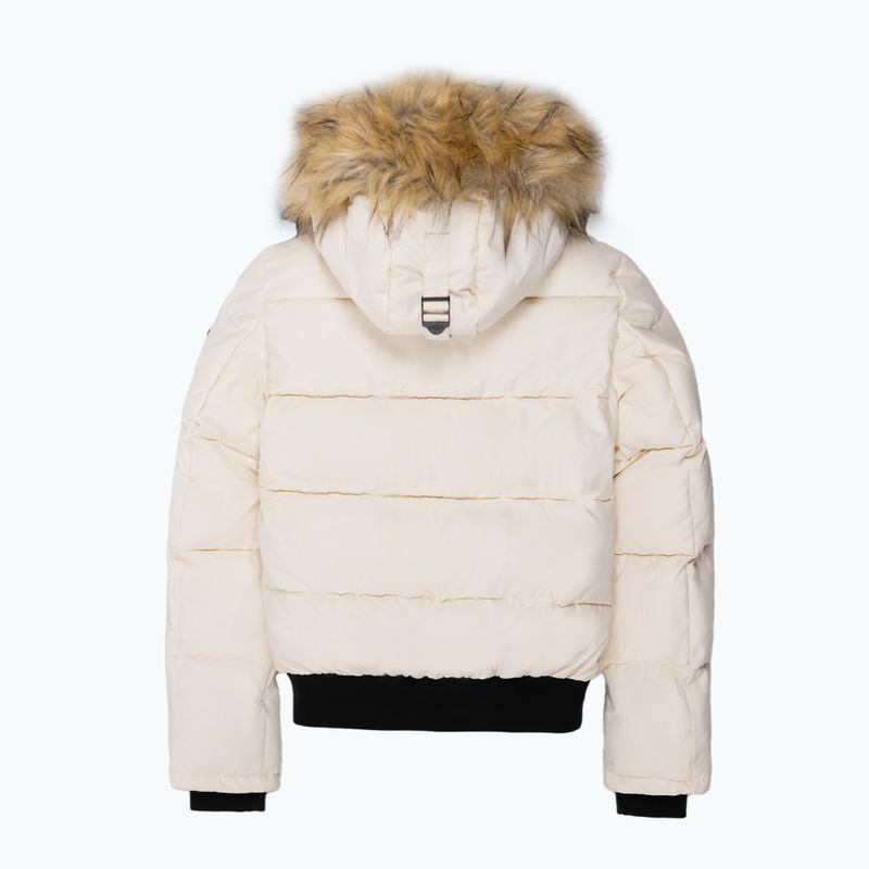 Kurtka zimowa damska Pitbull Azalea Quilted Hooded sand 2