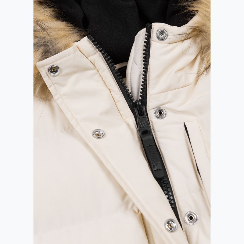 Kurtka zimowa damska Pitbull Azalea Quilted Hooded sand 3