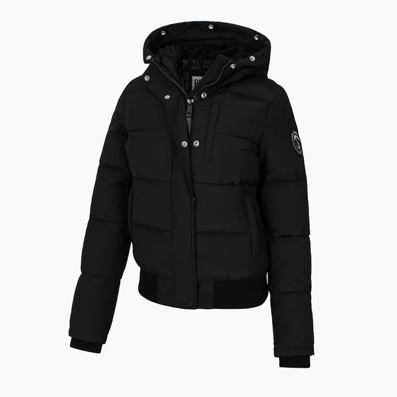 Kurtka zimowa damska Pitbull Azalea Quilted Hooded black 7