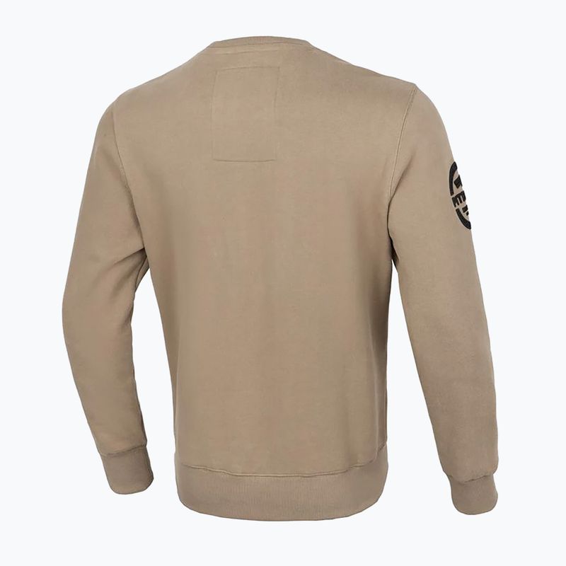 Bluza męska Pitbull Sherwood Crewneck pale sand 6