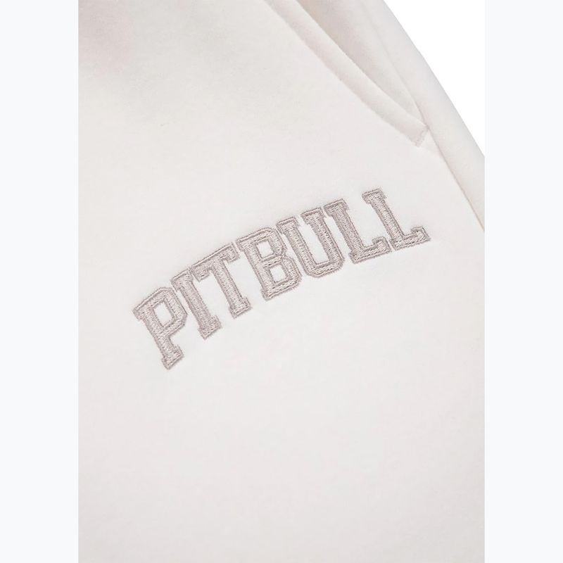 Spodnie damskie Pitbull Tyrian Trackpants off white 4