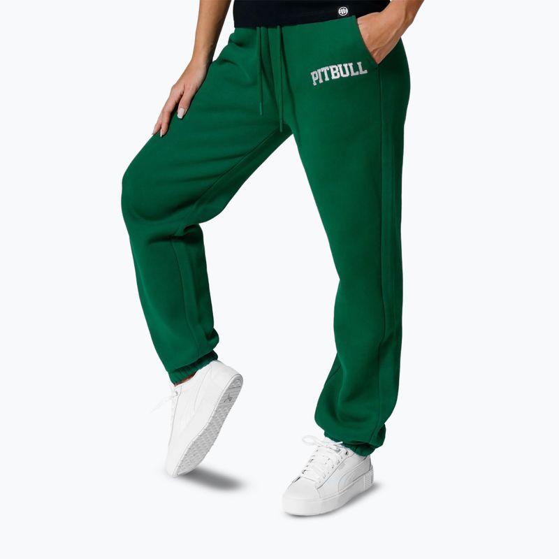 Spodnie damskie Pitbull Tyrian Trackpants green