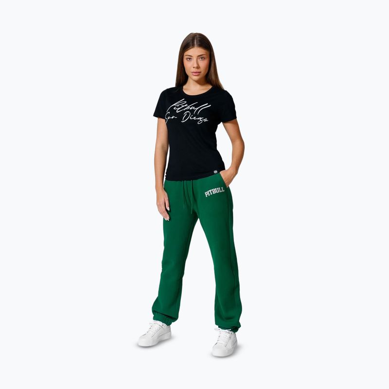 Spodnie damskie Pitbull Tyrian Trackpants green 4