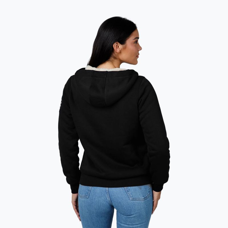 Bluza damska Pitbull Sherpa Ruffina Hooded Zip black 2