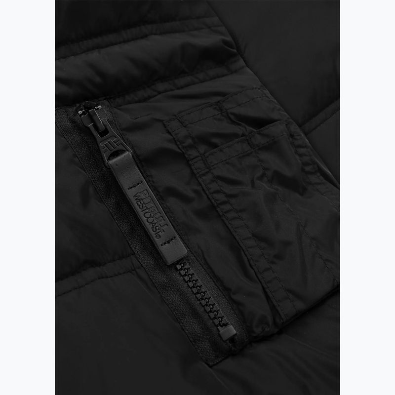 Kurtka zimowa męska Pitbull Kingston 2 Parka black 10