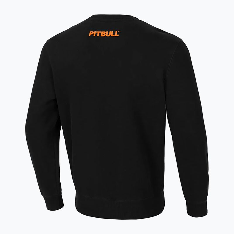 Bluza męska Pitbull Crewneck Orange Dog 24 black 2