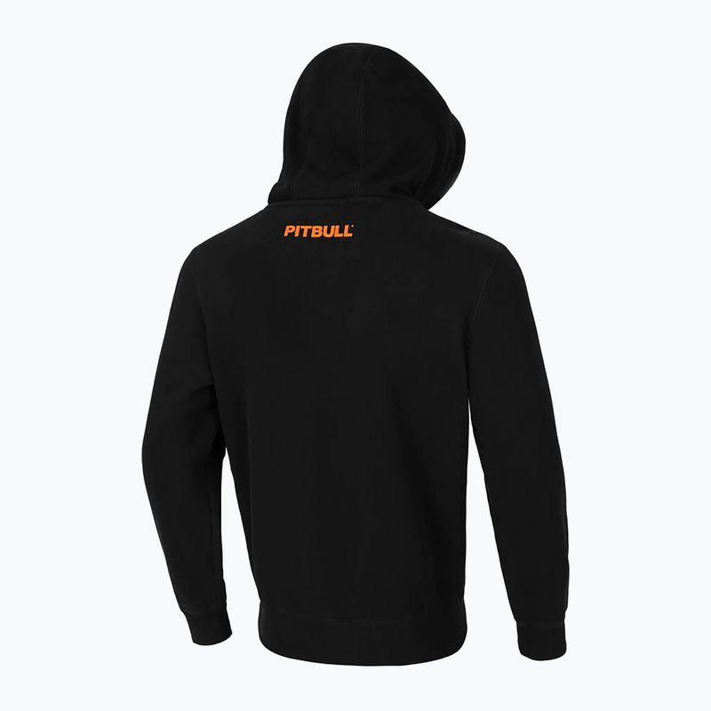 Bluza męska Pitbull West Coast Hooded Orange Dog 24 black 3