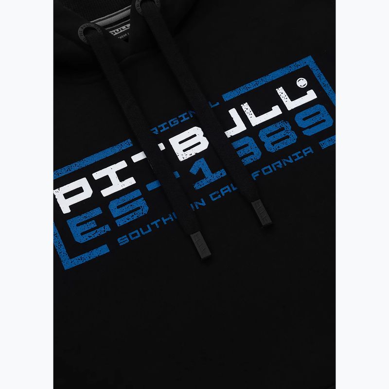 Bluza męska Pitbull Hooded In Blue black 3