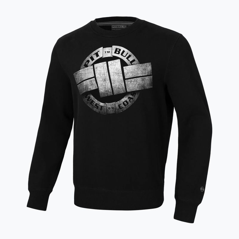 Bluza męska Pitbull Crewneck Steel Logo X black