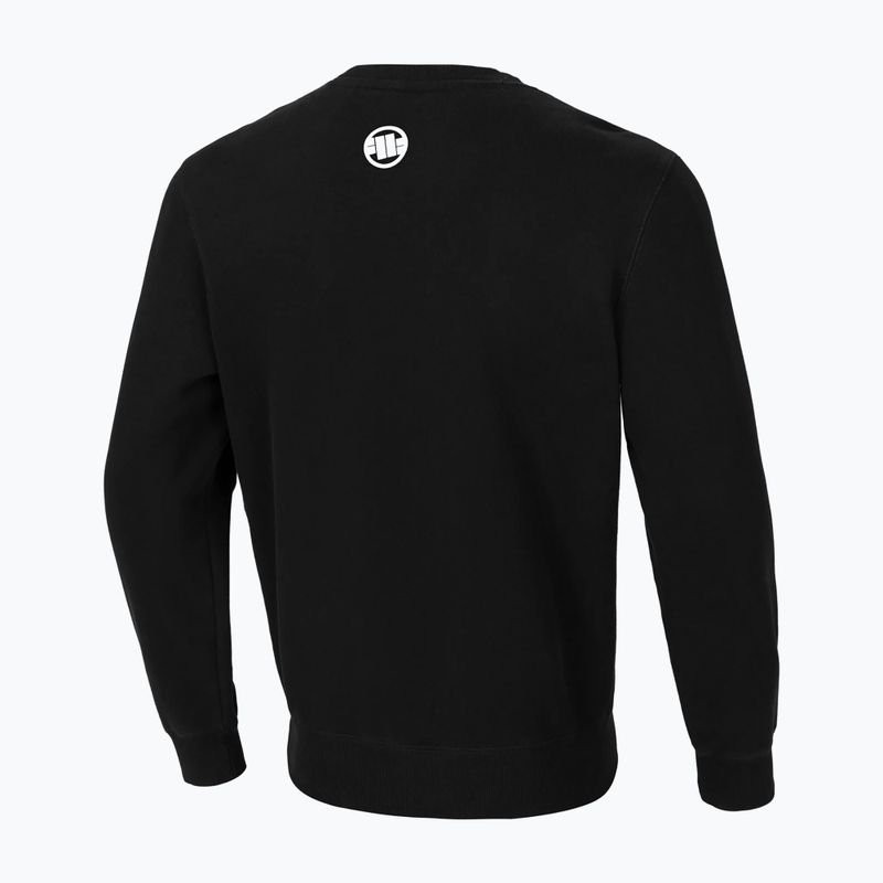 Bluza męska Pitbull Crewneck Steel Logo X black 2