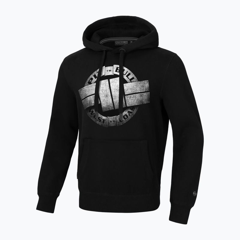 Bluza męska Pitbull Hooded Steel Logo X black