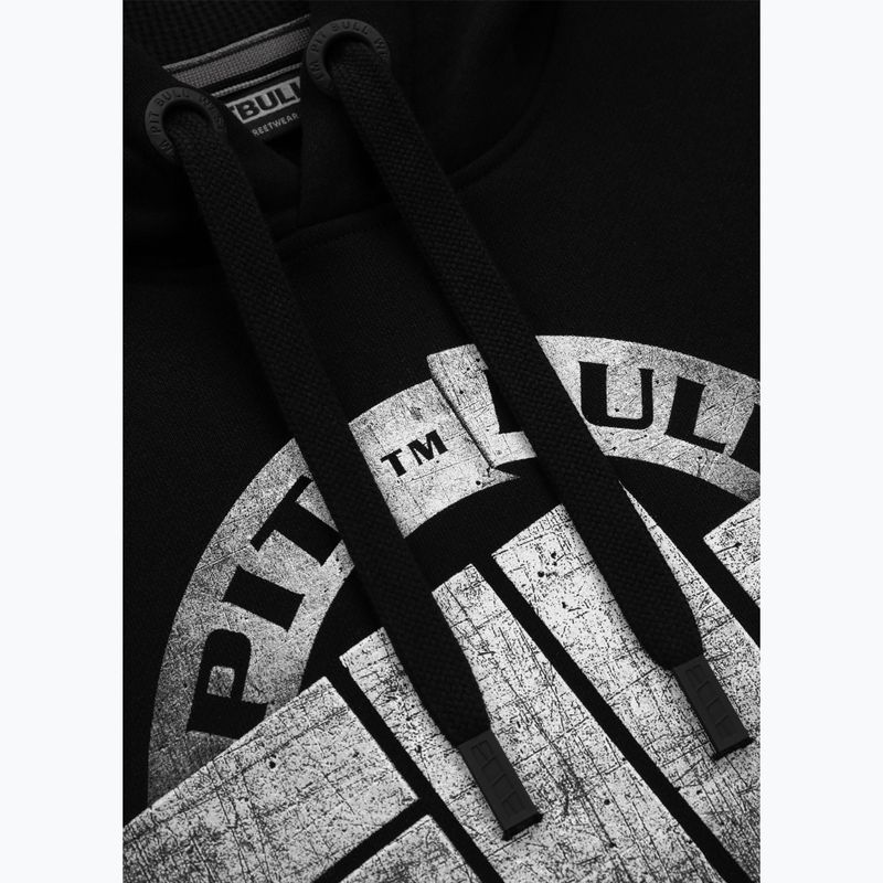 Bluza męska Pitbull Hooded Steel Logo X black 3