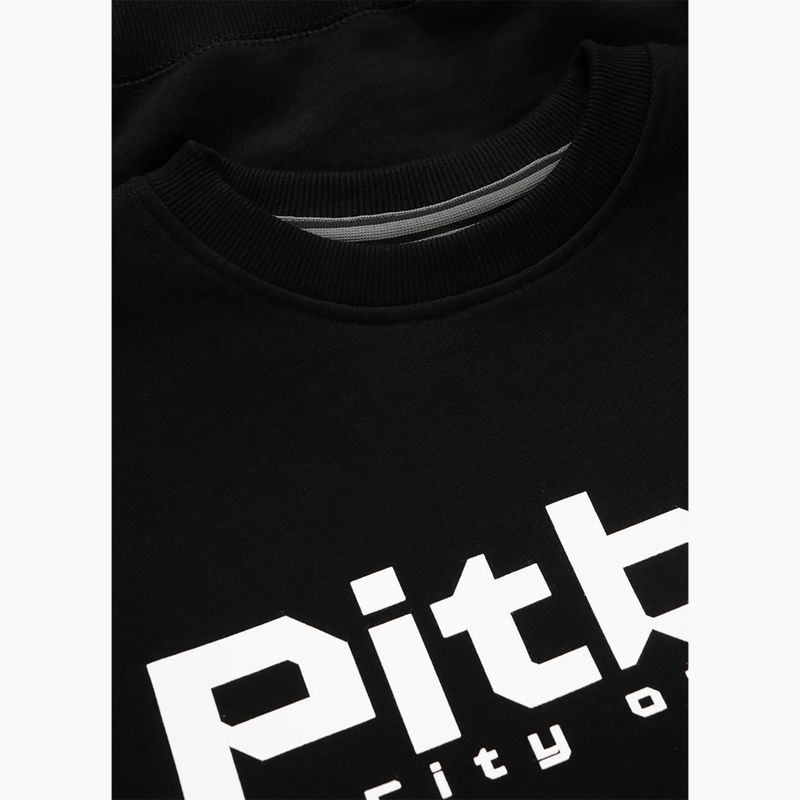 Bluza męska Pitbull Crewneck City Of Dogs black 3