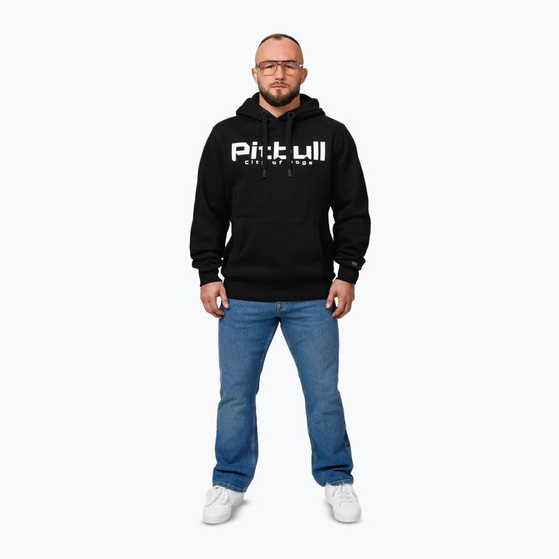 Bluza męska Pitbull Hooded City Of Dogs black 2