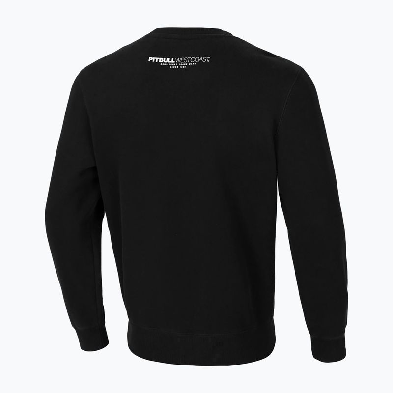 Bluza męska Pitbull Crewneck Classic Logo black 2