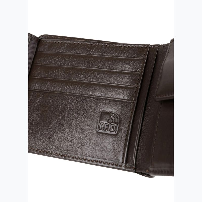 Portfel męski Pitbull Embossed Leather brown 6