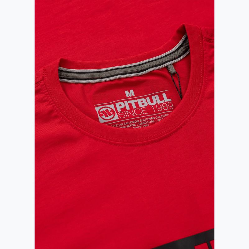 Koszulka męska Pitbull Hilltop rasberry red 6