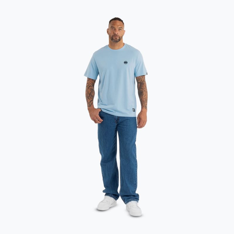 Koszulka męska Pitbull Small Logo light blue 2