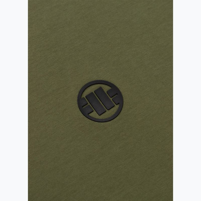 Koszulka męska Pitbull Small Logo olive 7