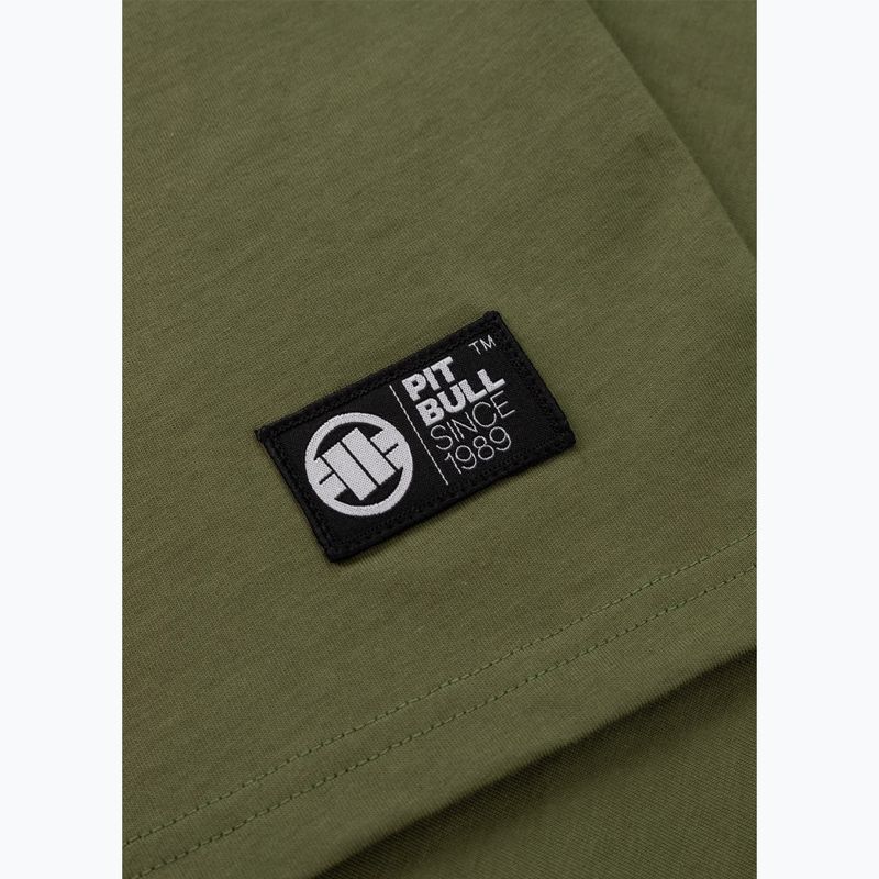 Koszulka męska Pitbull Small Logo olive 9
