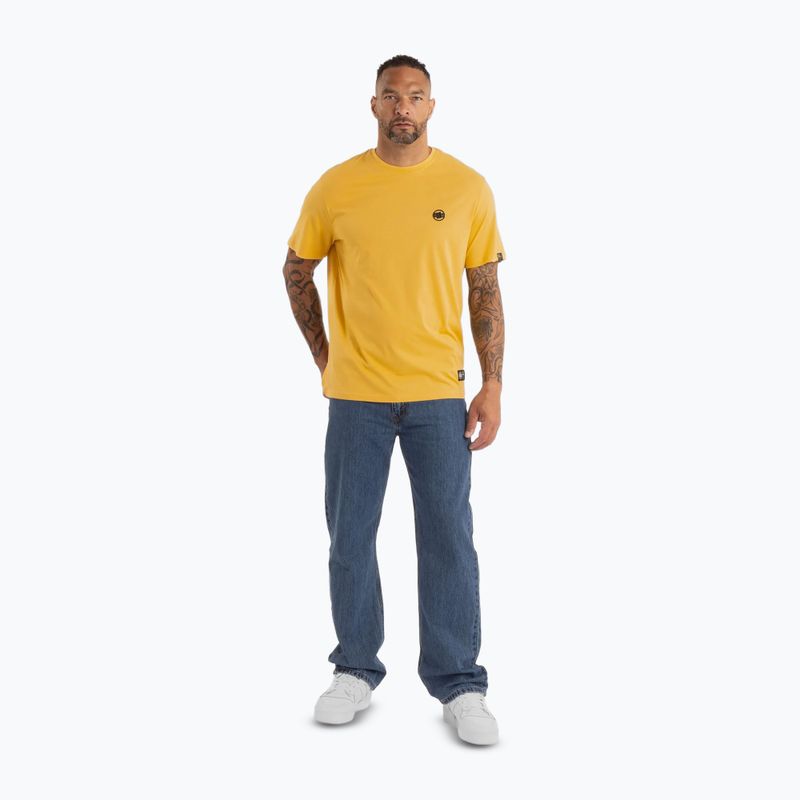 Koszulka męska Pitbull Small Logo pale yellow 2