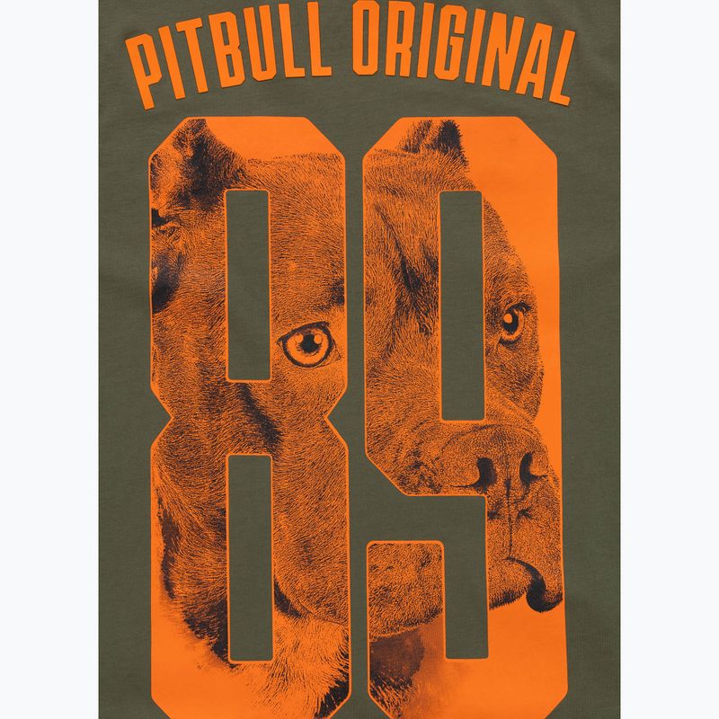 Koszulka męska Pitbull Eighty Nine Dog dark olive 4