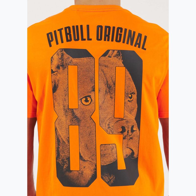 Koszulka męska Pitbull Eighty Nine Dog orange 4