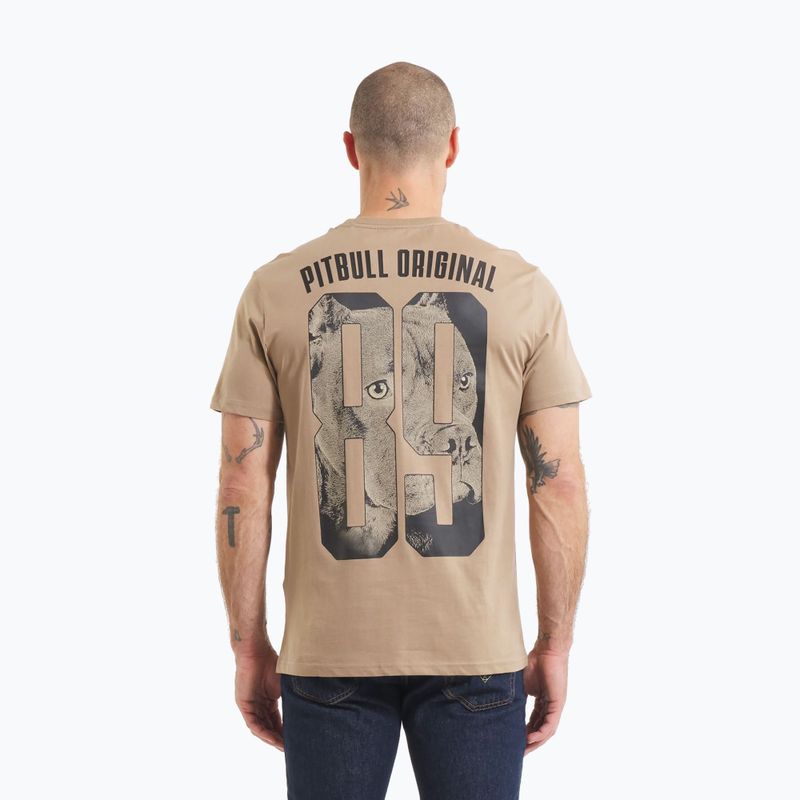 Koszulka męska Pitbull Eighty Nine Dog dark sand 3