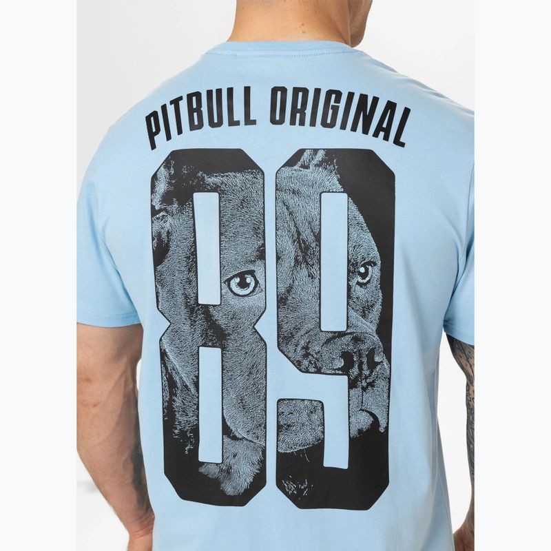 Koszulka męska Pitbull Eighty Nine Dog light blue 4
