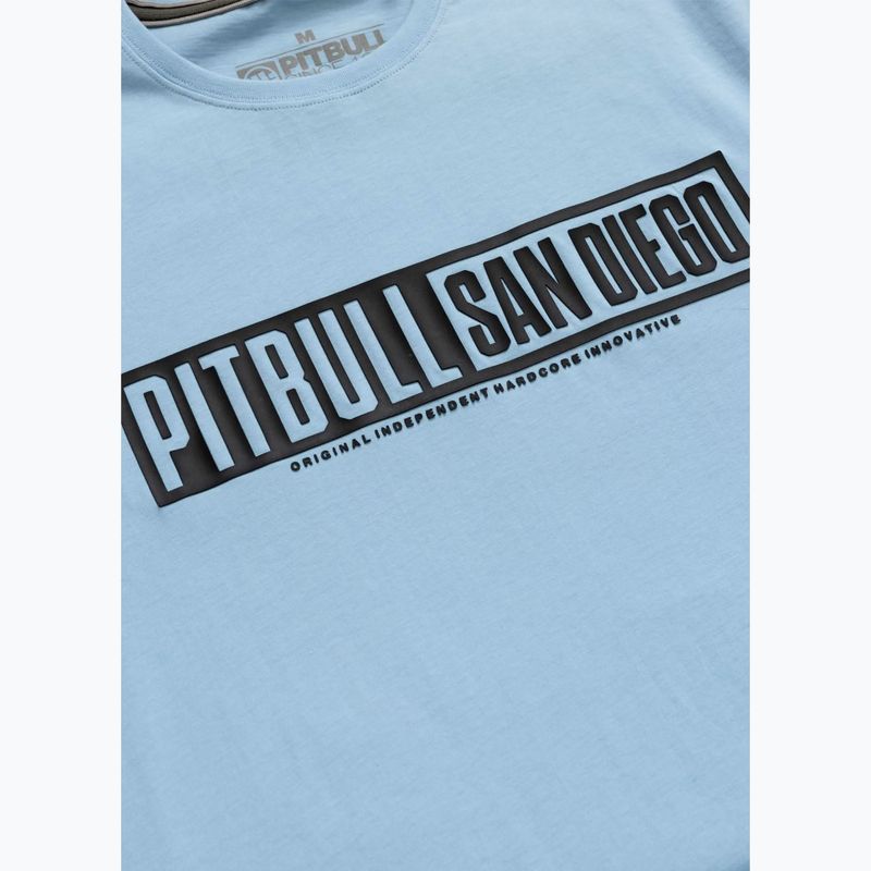 Koszulka męska Pitbull Eighty Nine Dog light blue 4