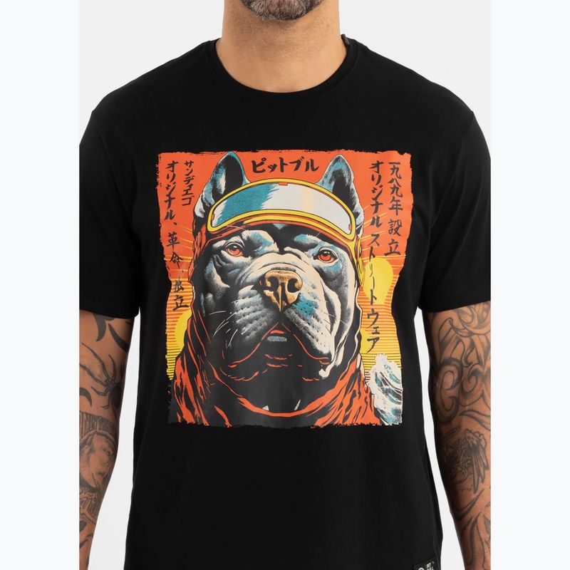 Koszulka męska Pitbull Fuji black 4