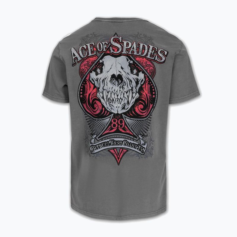 Koszulka męska Pitbull Ace Of Spades grey 5